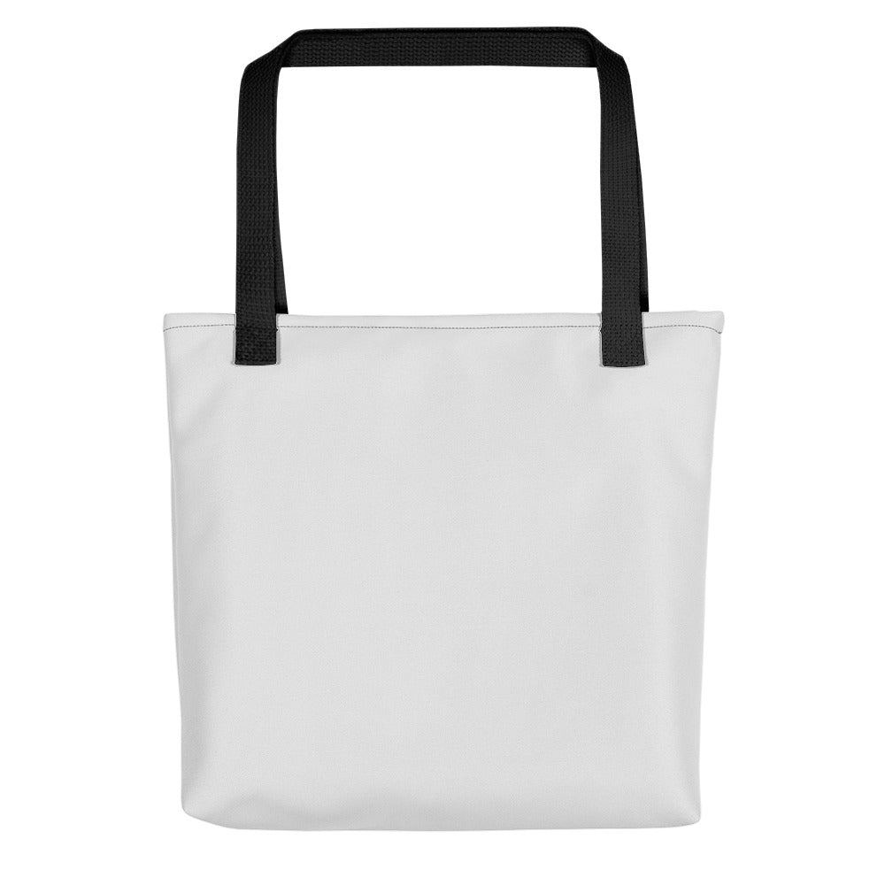 Tote bag - I Speak Love 1 - Gray - Zen Math Art