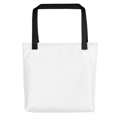 Tote bag - I Speak Love 1 - White - Zen Math Art