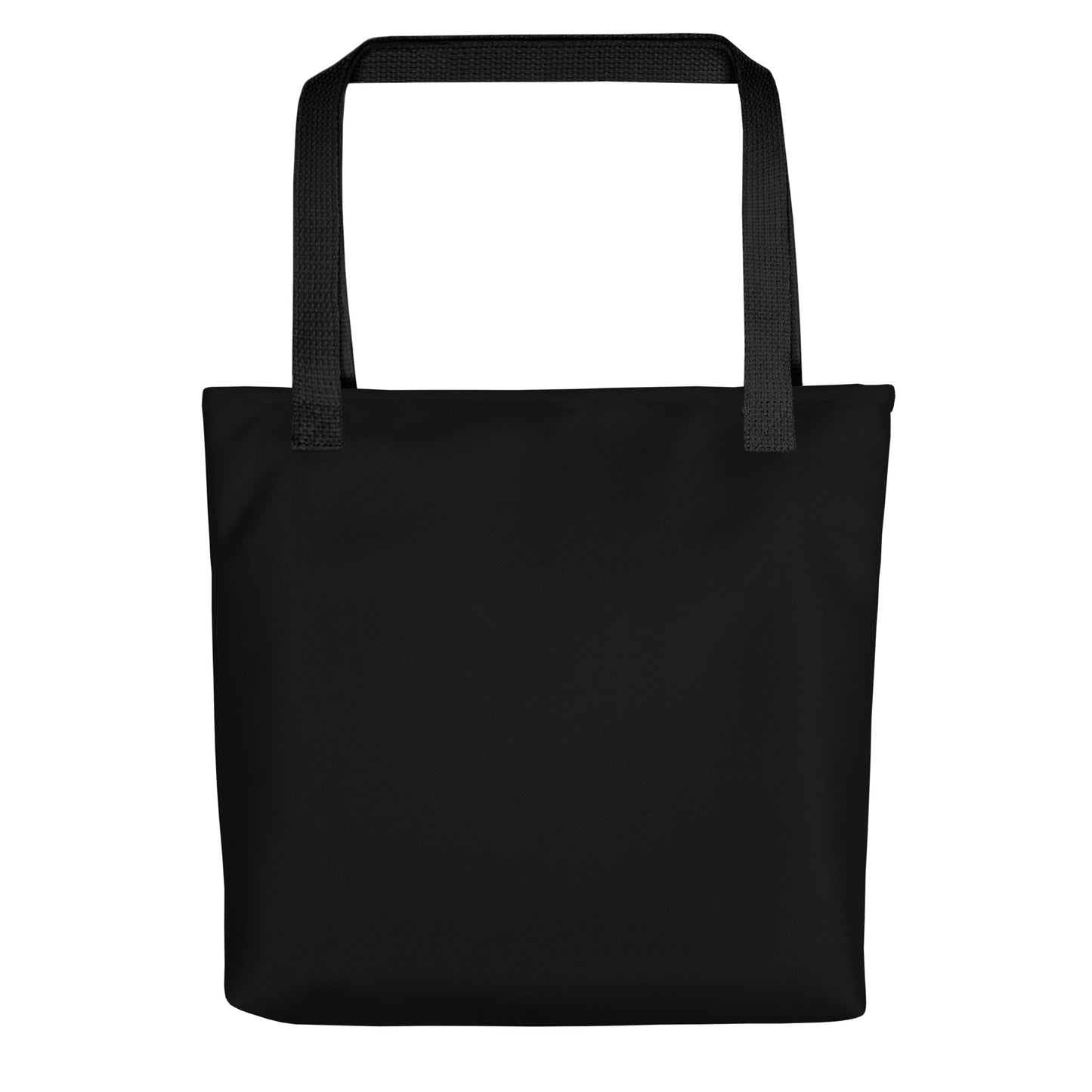 Tote bag - I Speak Love 1 - Black - Zen Math Art