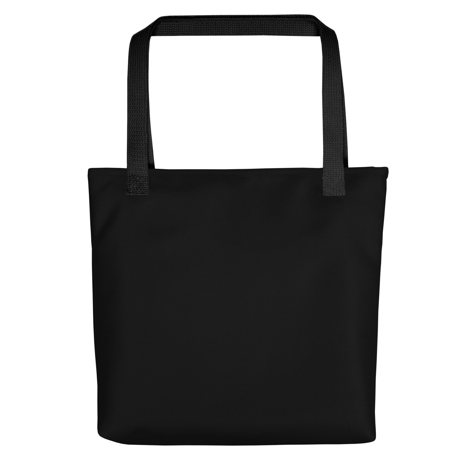 Tote bag - I Speak Love 2 - Black - Zen Math Art