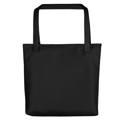 Tote bag - I Speak Love 3 - Black - Zen Math Art