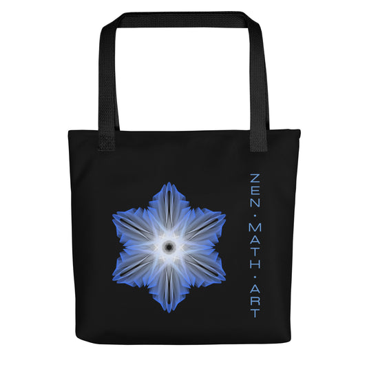 Tote bag - Blue Snowflake