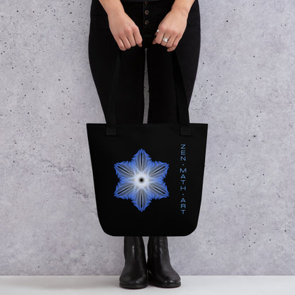 Tote bag - Blue Snowflake