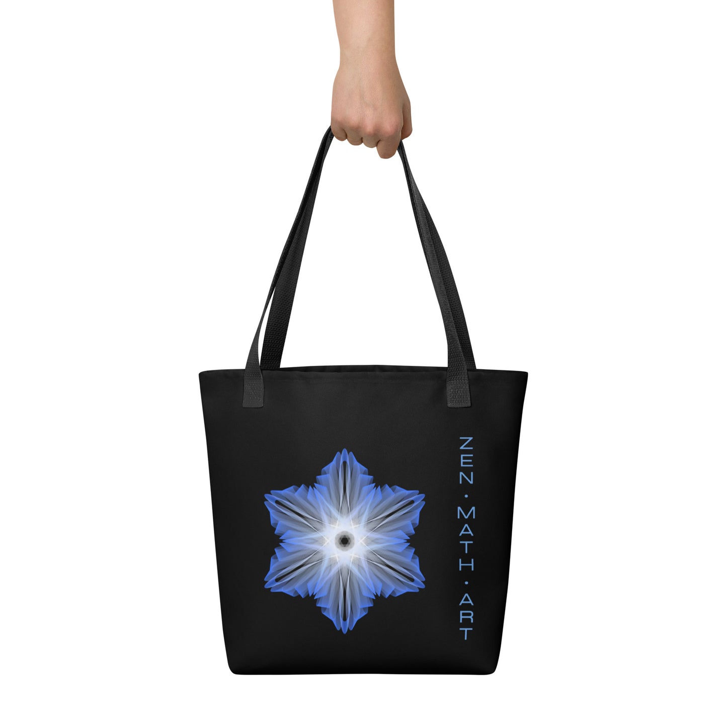 Tote bag - Blue Snowflake