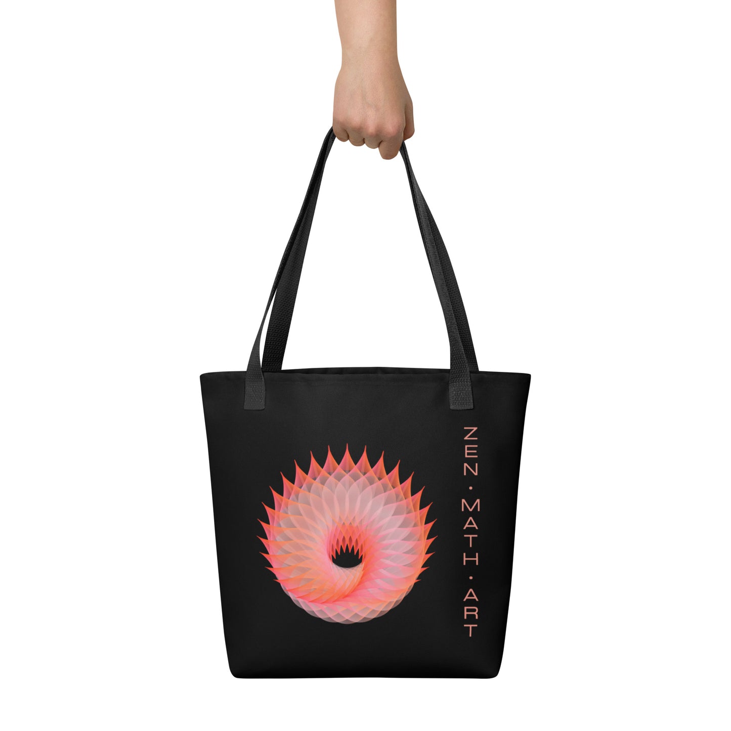 Tote bag - Flaming Donut