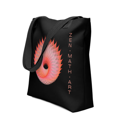 Tote bag - Flaming Donut