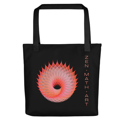 Tote bag - Flaming Donut