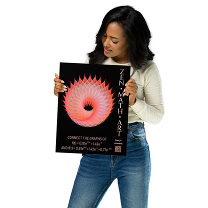 Poster - Flaming Donut