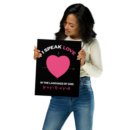 Poster - I Speak Love 1