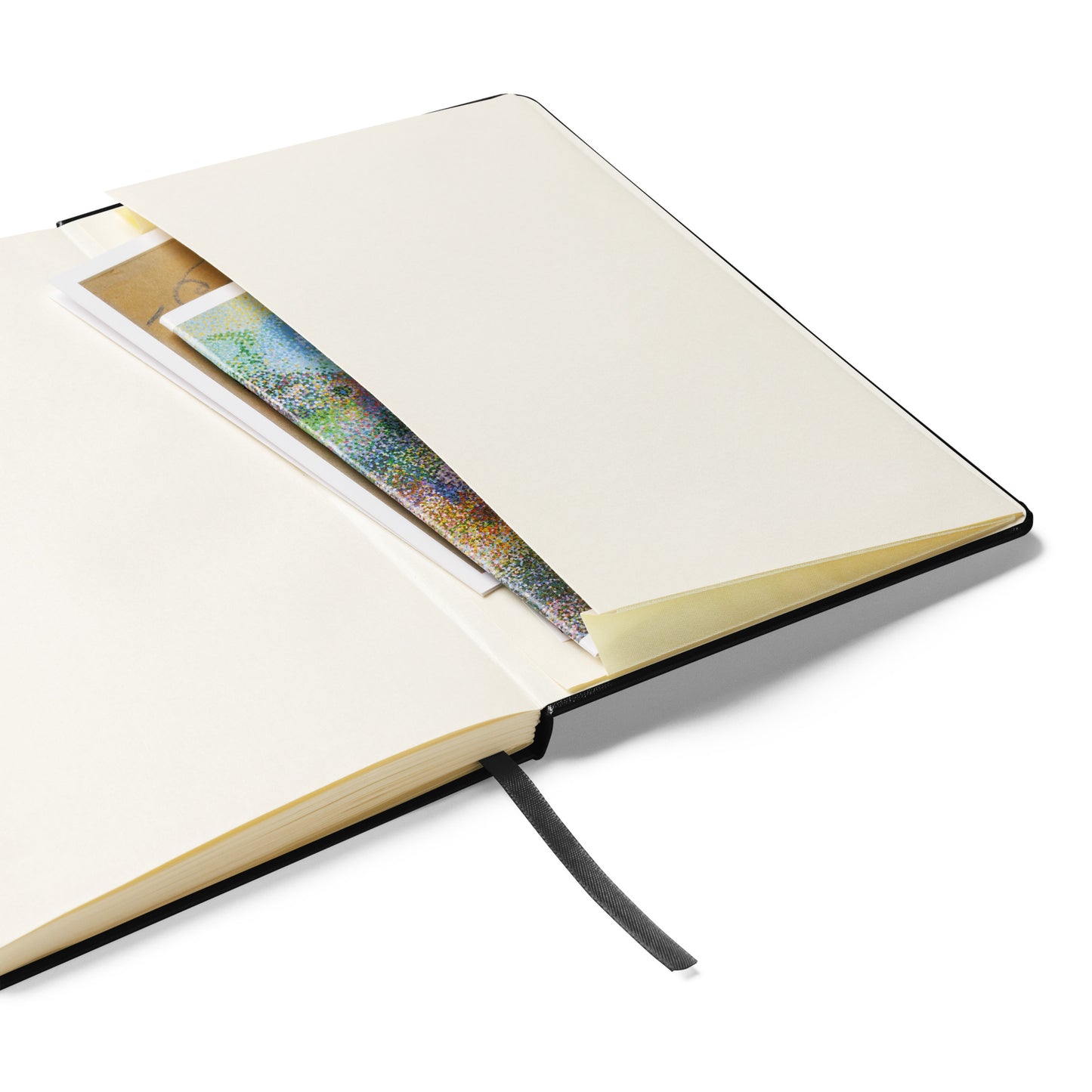 Hardcover bound notebook - I Speak Love 2 - Zen Math Art