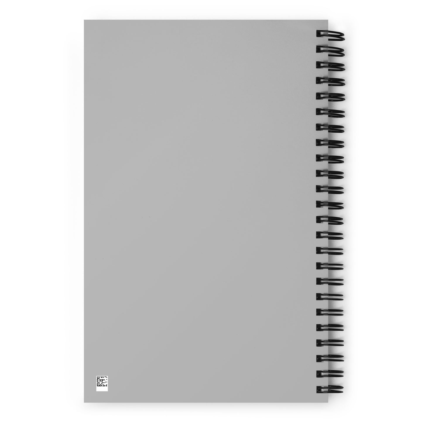 Spiral notebook - I Speak Love 1 - Gray - Zen Math Art