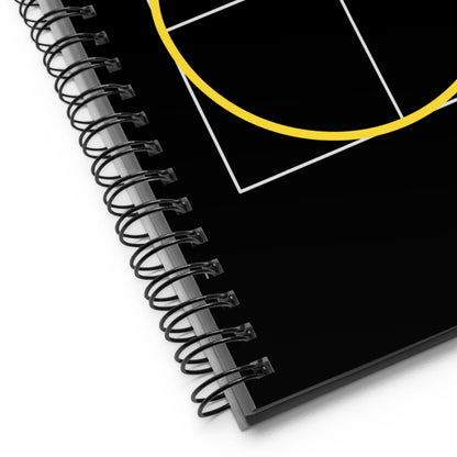 Spiral notebook - Heart of Golden Ratio