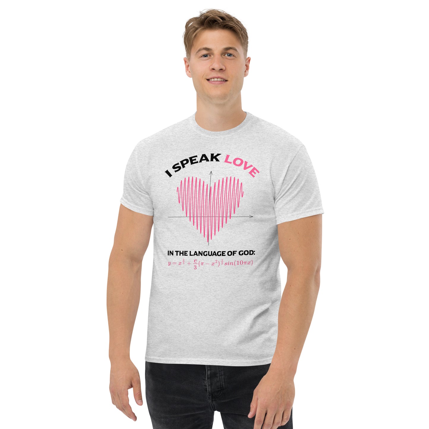 Unisex classic tee - I Speak Love 2