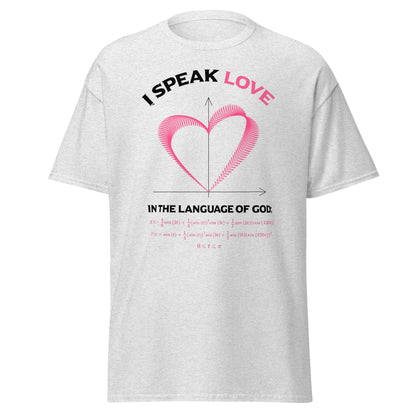 Unisex classic tee - I Speak Love 3