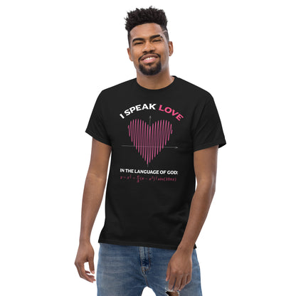 Unisex classic tee - I Speak Love 2