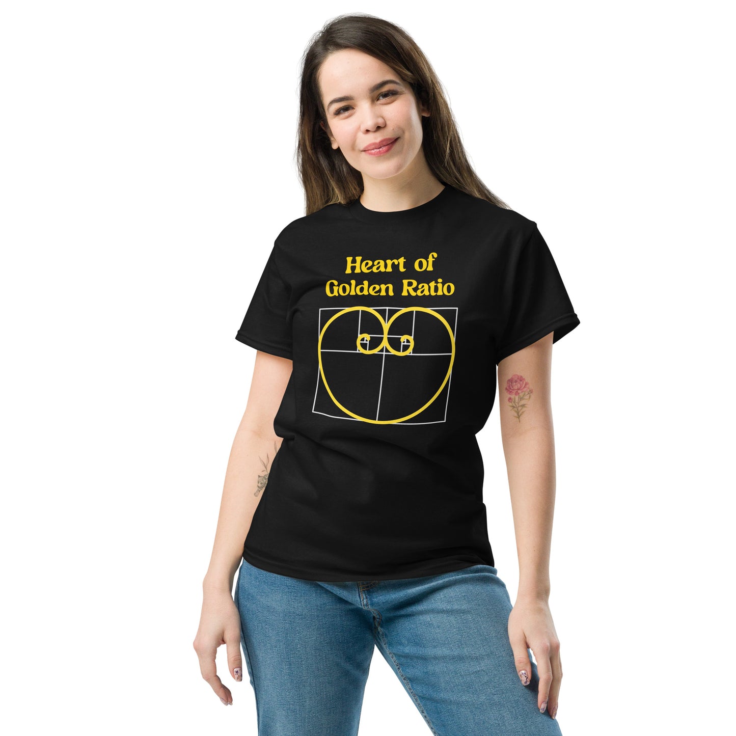 Unisex classic tee - Heart of Golden Ratio