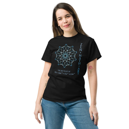 Unisex classic tee - Dot Mandala + Text + Equation