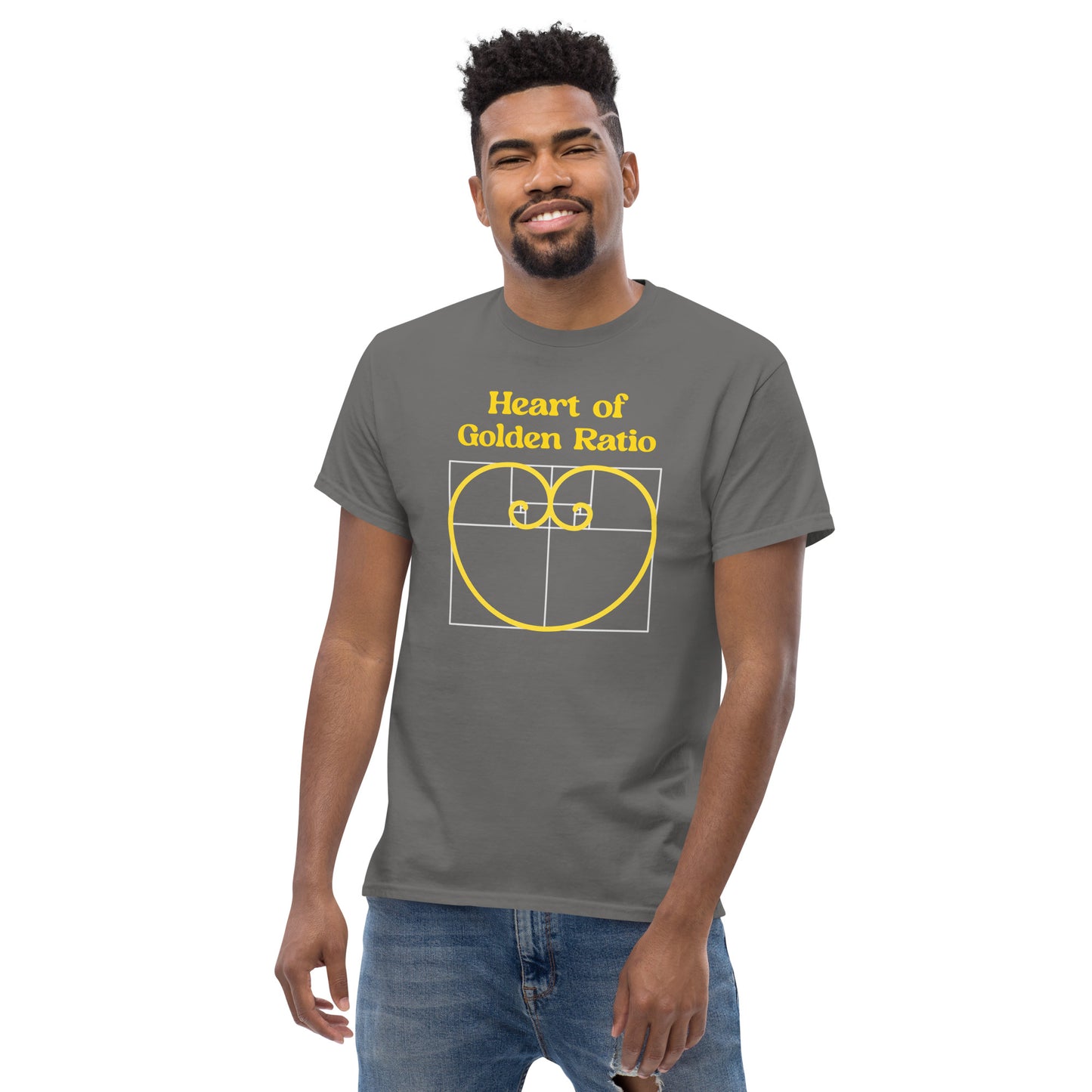 Unisex classic tee - Heart of Golden Ratio