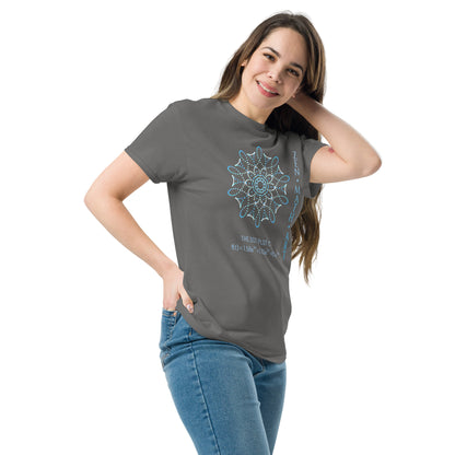 Unisex classic tee - Dot Mandala + Text + Equation