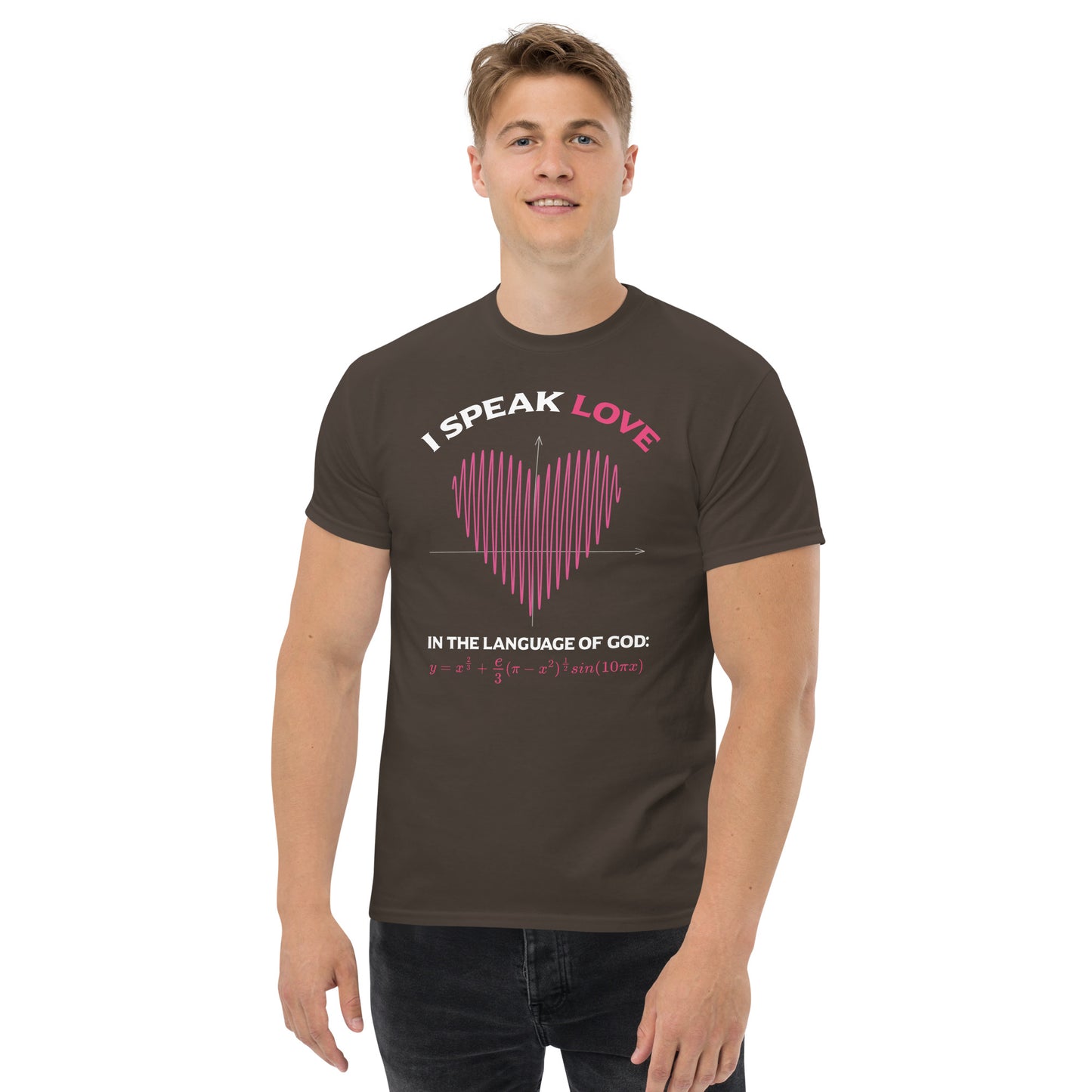 Unisex classic tee - I Speak Love 2