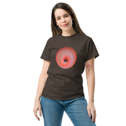 Unisex classic tee - Flaming Donut