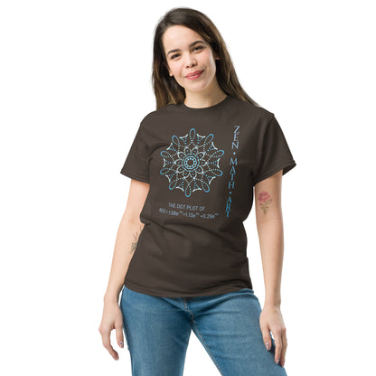 Unisex classic tee - Dot Mandala + Text + Equation