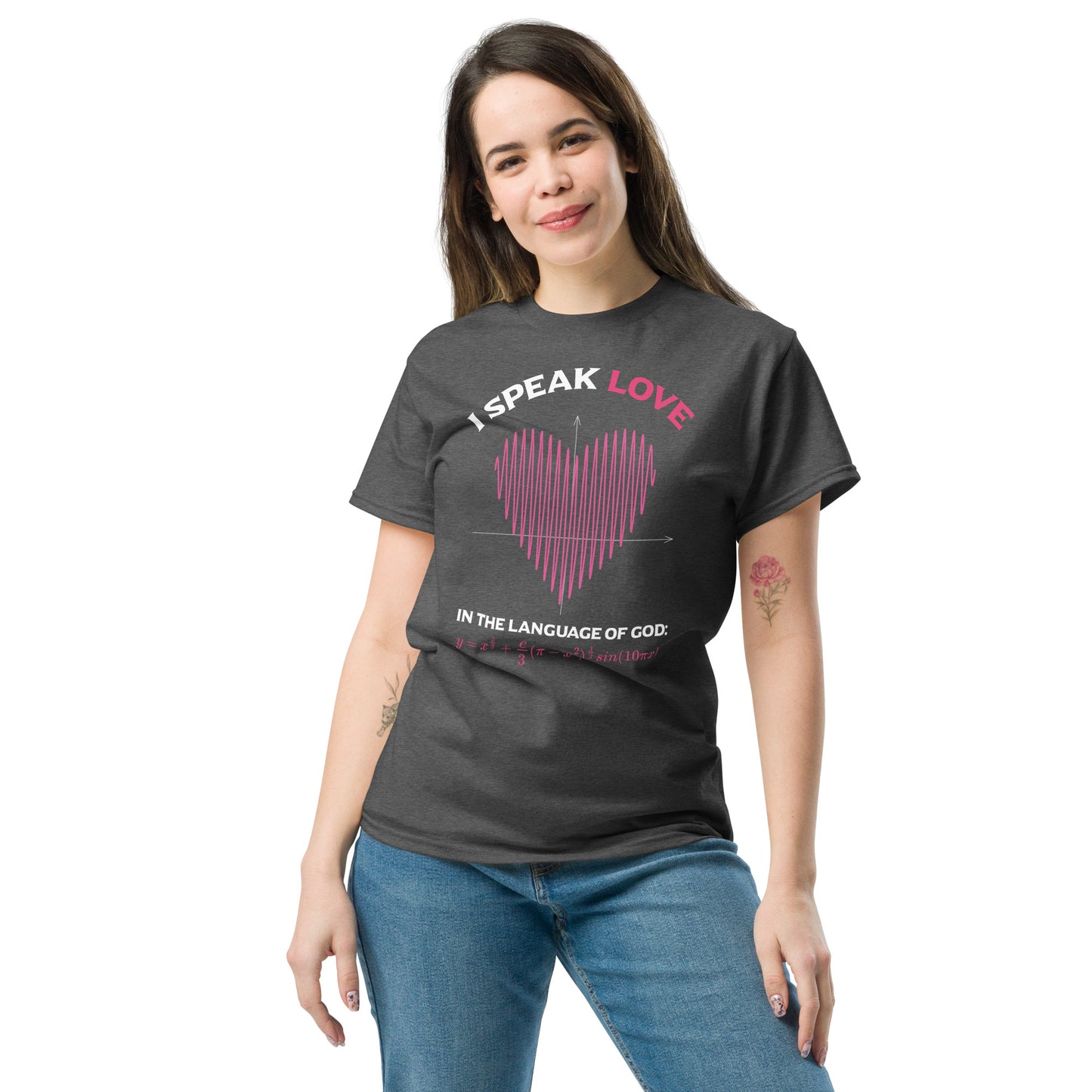 Unisex classic tee - I Speak Love 2