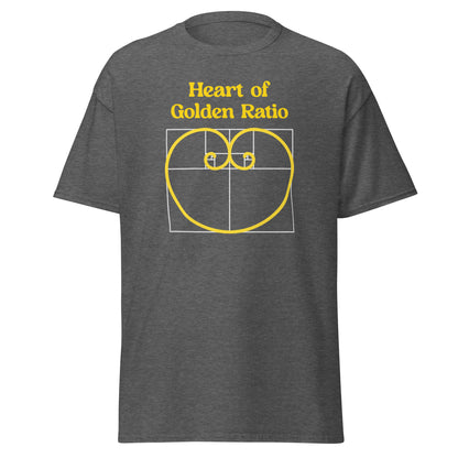 Unisex classic tee - Heart of Golden Ratio