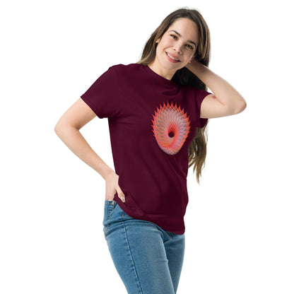 Unisex classic tee - Flaming Donut