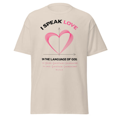 Unisex classic tee - I Speak Love 3