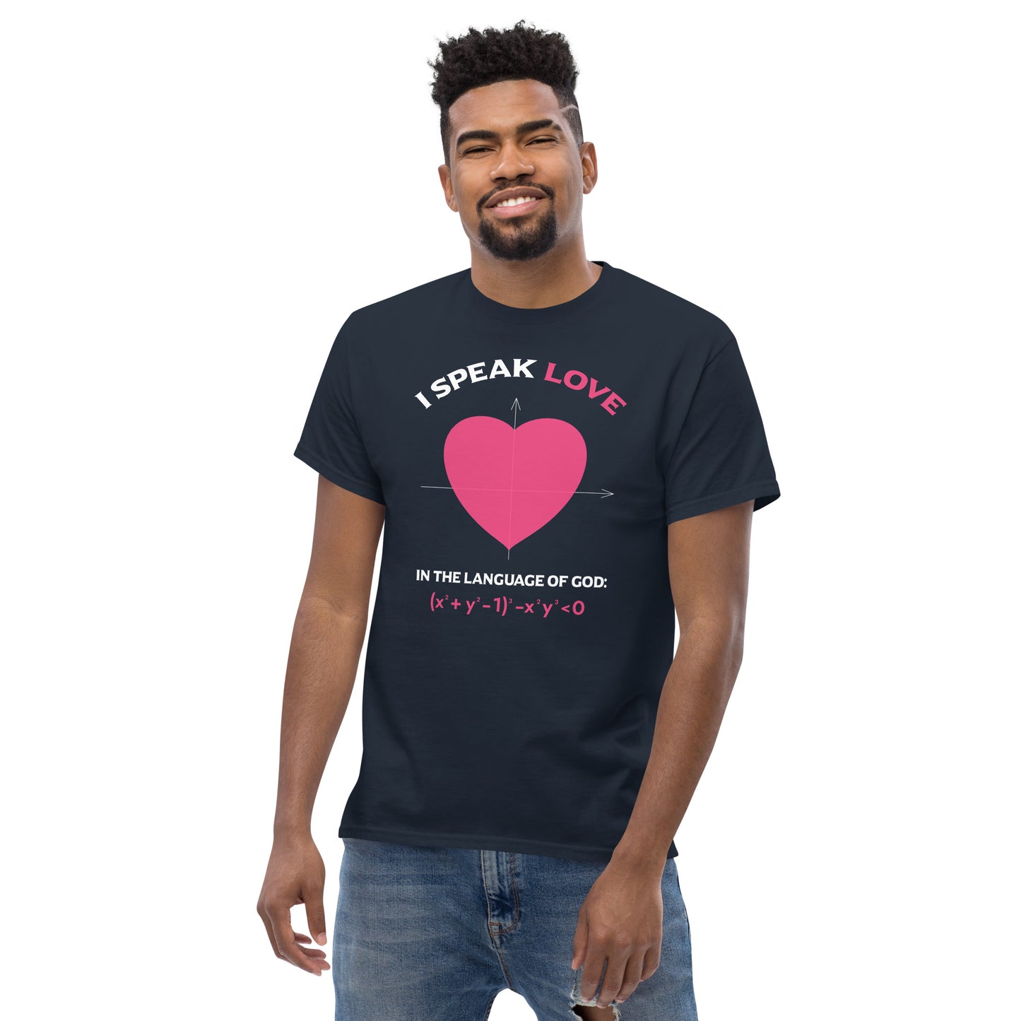 Unisex classic tee - I Speak Love 1