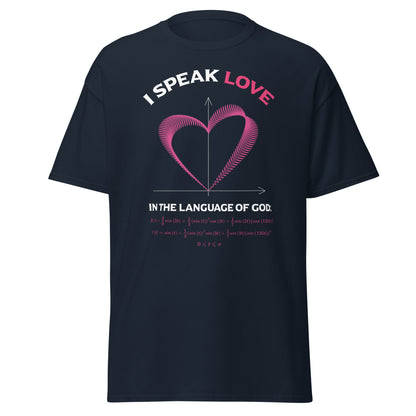 Unisex classic tee - I Speak Love 3